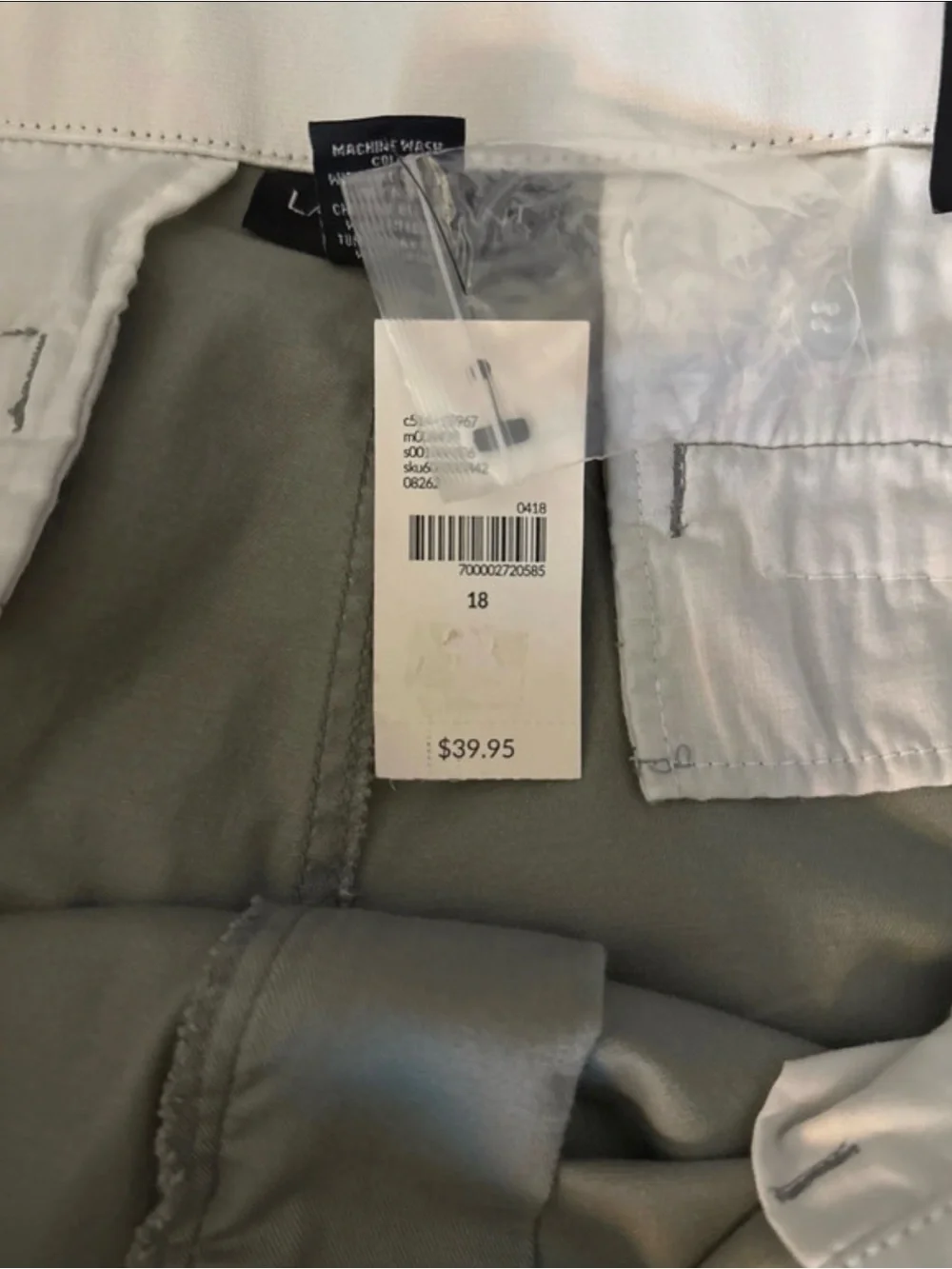 NWT Lane Bryant Girlfriend Shorts Size 18 Green